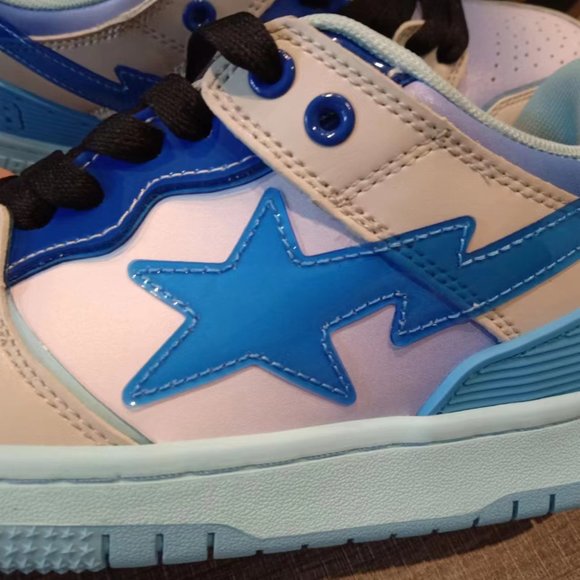 BAPE Gradient Blue All-match Sports Casual Shoes Meteor Shoes main image 7